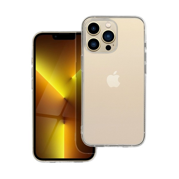 Utángyártott Clear 2mm iPhone 13 Pro tok átlátszó, (kamera védelemmel) (5903396177026)