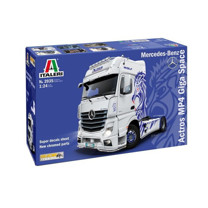 Italeri MB Actros MP4 kamion műanyag modell (1:24) (3935S)