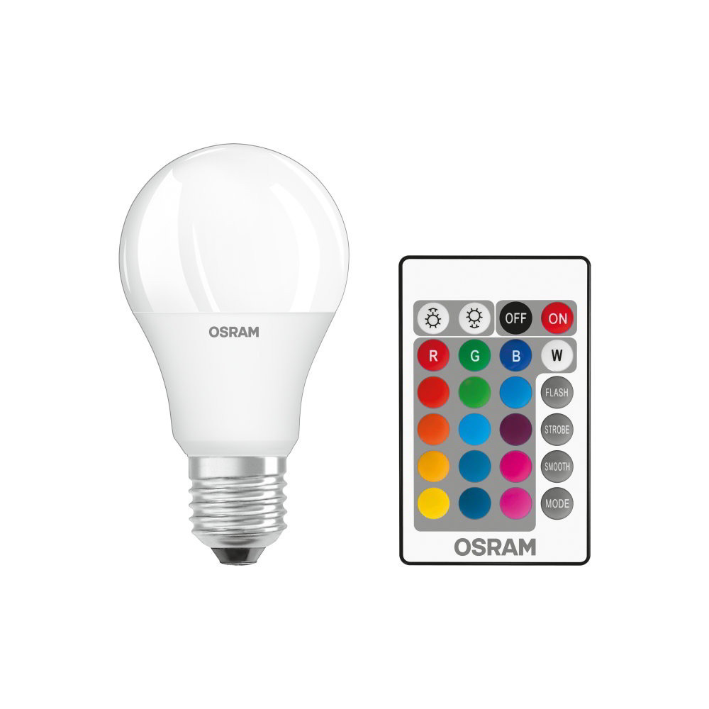 Osram Star+ Retrofit LED körte izzó 9W 806lm 2700K E27 - RGBW (4058075430754)