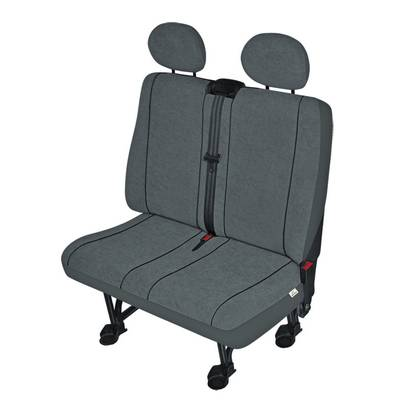 HP Autozubehör 22417 Kettős ülésvédő 4 részes Poliészter Szürke Dupla ülés (22417)