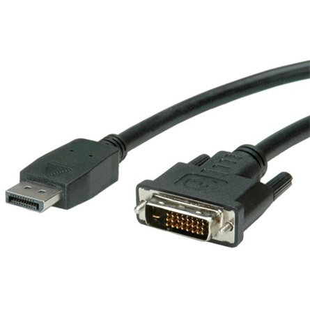 Kabel DisplayPort na DVI-D, M/M (samec/samec), černý, 2 m