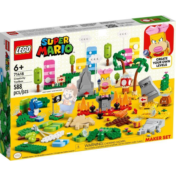 LEGO Super Mario 71418 Kreativní box - stavebnice pro tvůrce