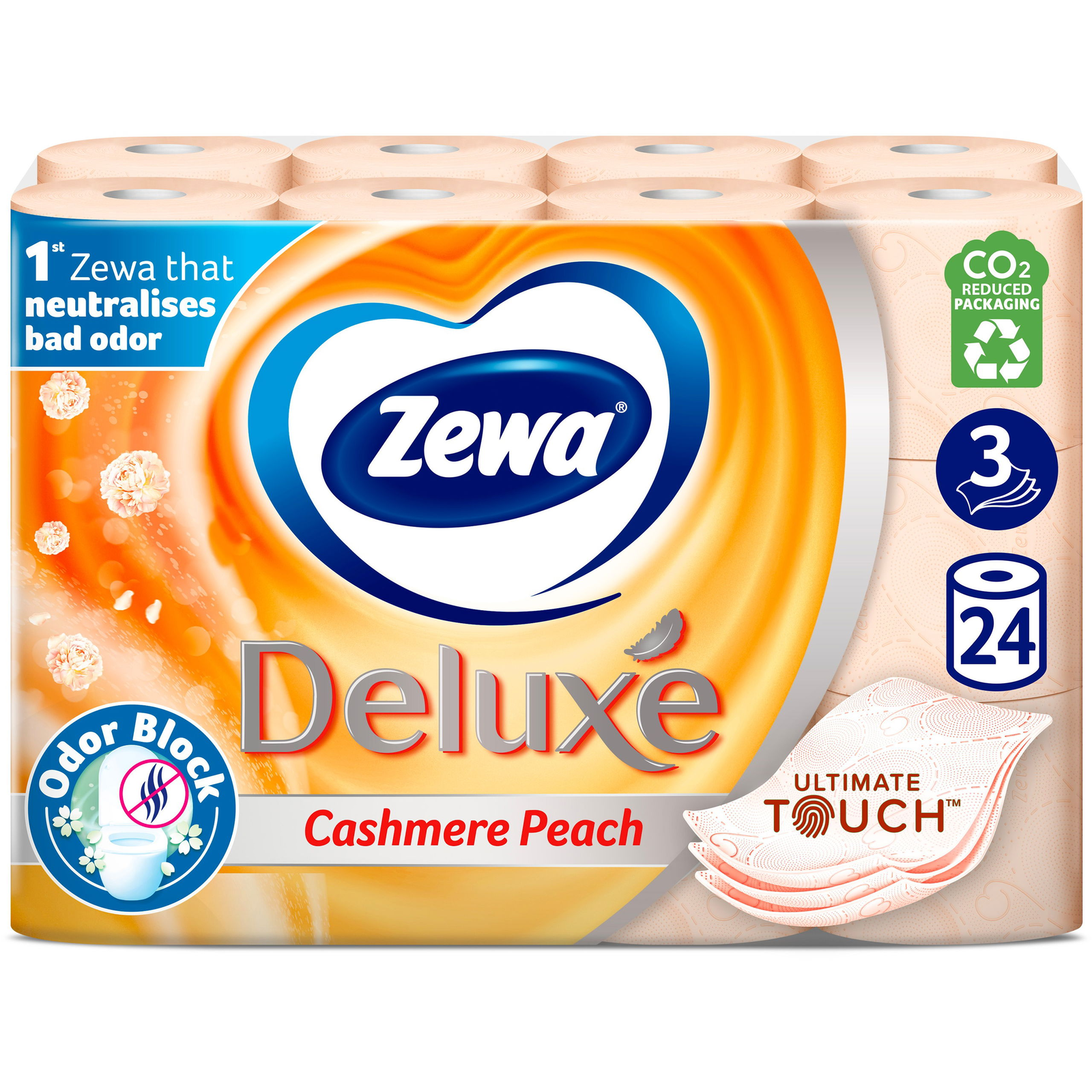 ZEWA Deluxe Cashmere Peach (24 tekercs) (7322541171814)