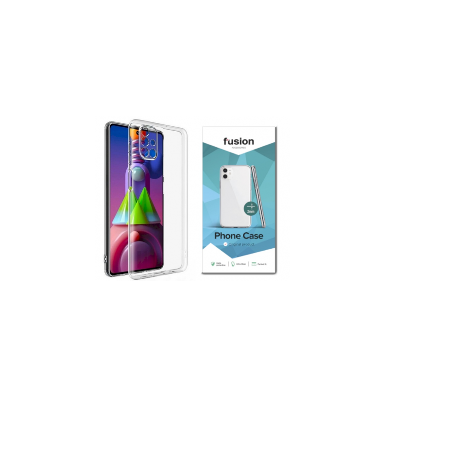 Fusion Samsung Galaxy M31S Tok - Átlátszó (FUS-OS-M317-2MM)