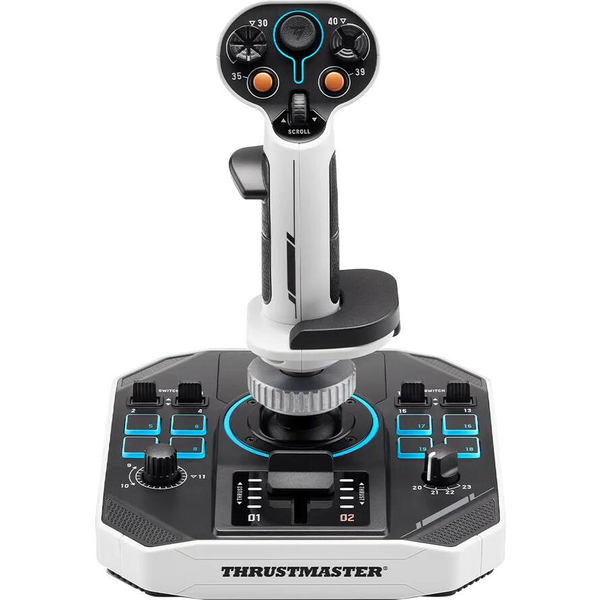 Thrustmaster Sol-R 1 Flightstick Nero, Bianco USB Analogico/Digitale PC
