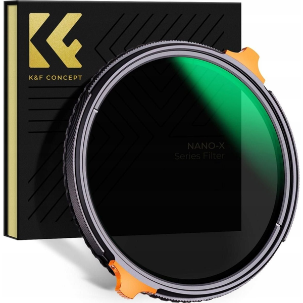 Filtr Kf Filtr Hybrydowy 2w1 58 mm 58mm CPL POLARYZACYJNY + SZARY FADER ND4-ND64 K&F / KF01.1913