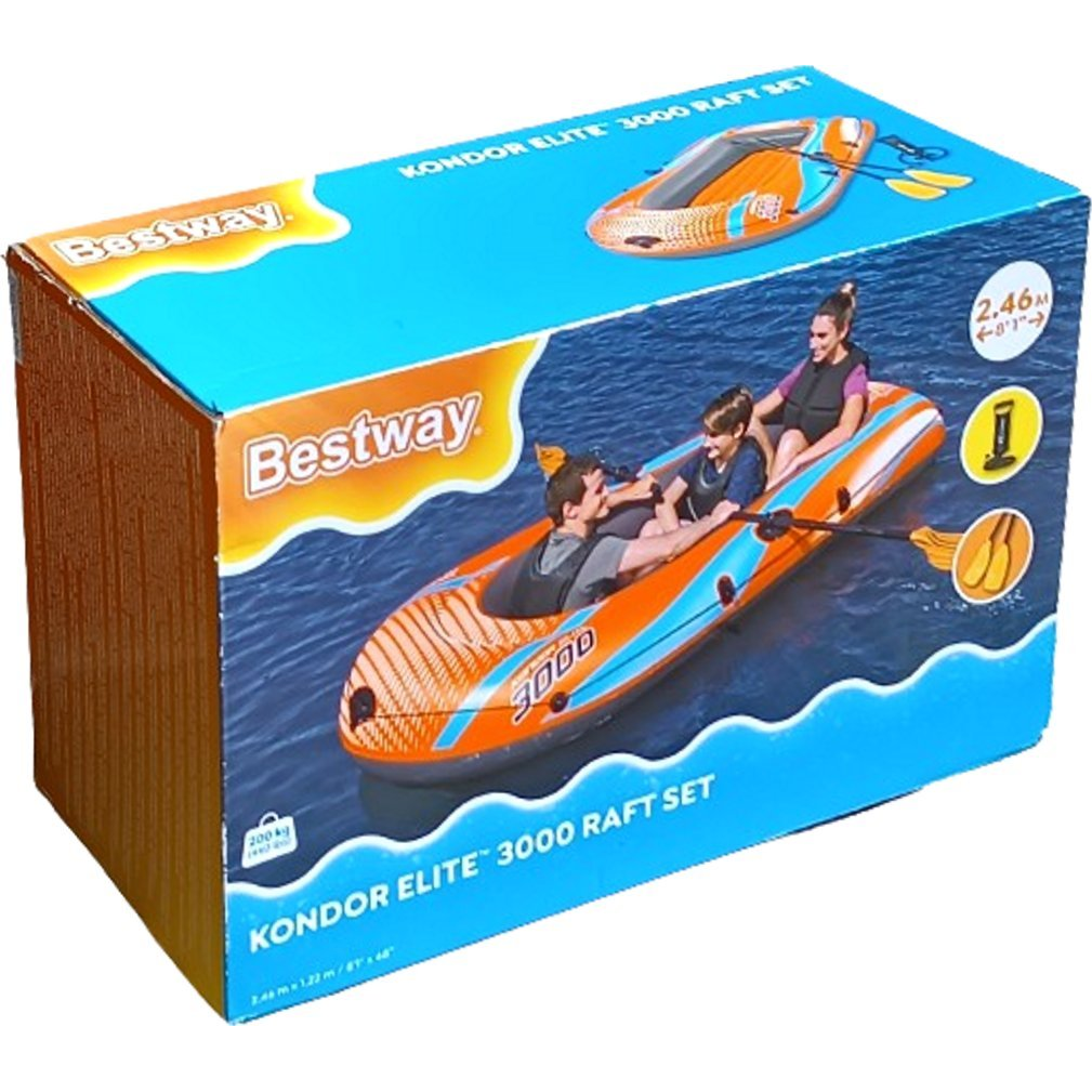 Bestway 61145 / 24 felfújható csónak 3 személy(ek) Utazás/kikapcsolódás (#61145)
