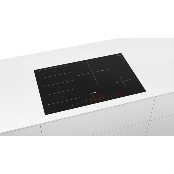 Bosch PXE801DC1E Kochfeld Schwarz Integriert Zonen-Induktionskochfeld 4 Zone(n)