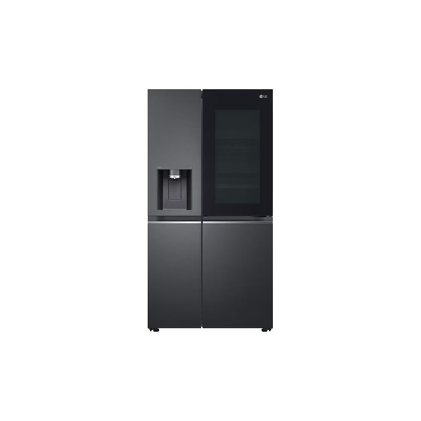 LG InstaView GSXV91MCAE frigorifero side-by-side Libera installazione 635 L Nero