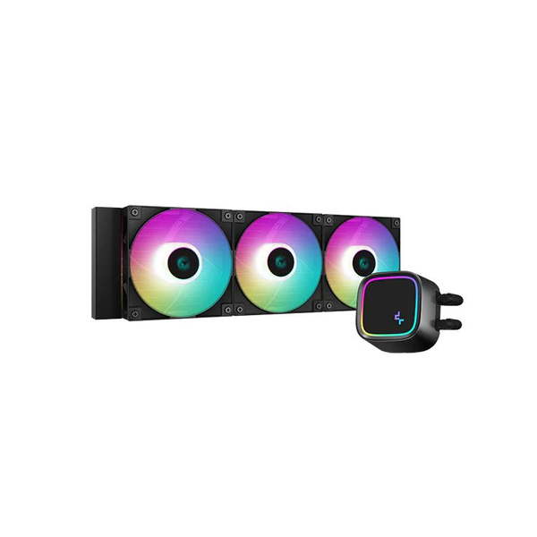 DeepCool LE720 Processor Alles-in-één vloeistofkoeler 12 cm Zwart 1 stuk(s)