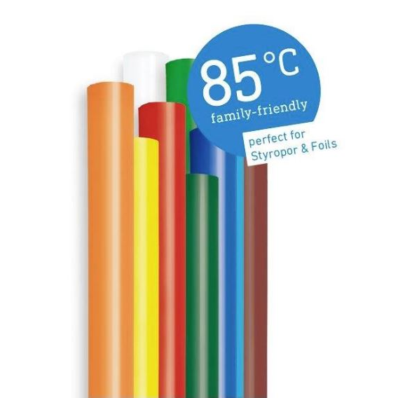 Steinel Ragasztópisztoly rúd 7 mm 150 mm 16db többszínben (084646) (S084646)