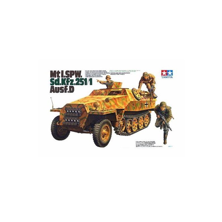 Tamiya Mtl. SPW Sd.Kfz. 251/1 Ausf.D teherautó műanyag modell (1:35) (MT-35195)