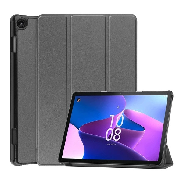 Lenovo Tab M10 (10.1) (3. generáció) TB-328, mappa tok, Trifold, szürke (G138229)