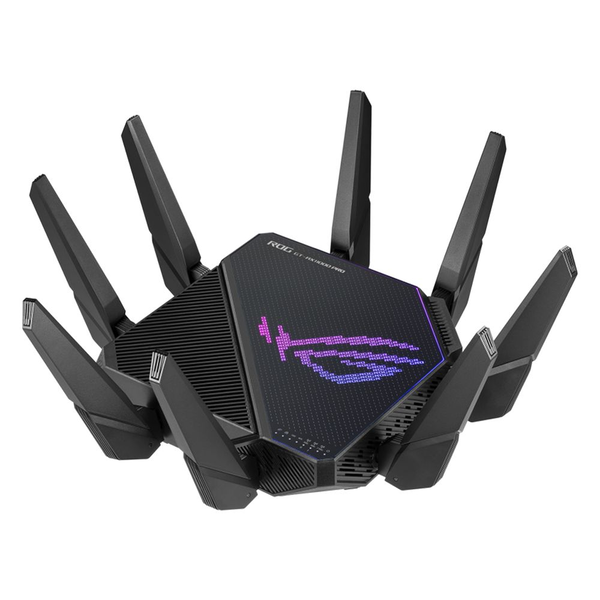 ASUS ROG Rapture GT-AX11000 Pro bezdrátový router Gigabit Ethernet Třípásmový (2,4 GHz / 5 GHz / 5 GHz) Černá