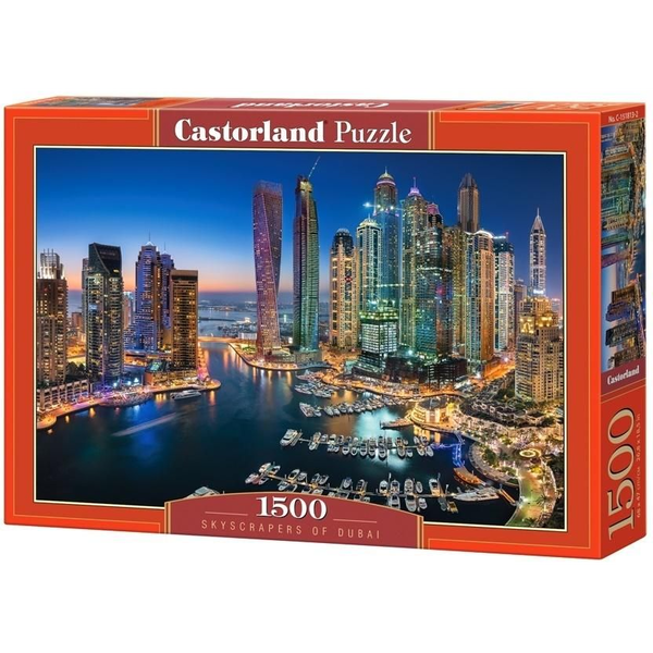 Castorland Skyscrapers of Dubai Puzzle rompecabezas 1500 pieza(s) Ciudad
