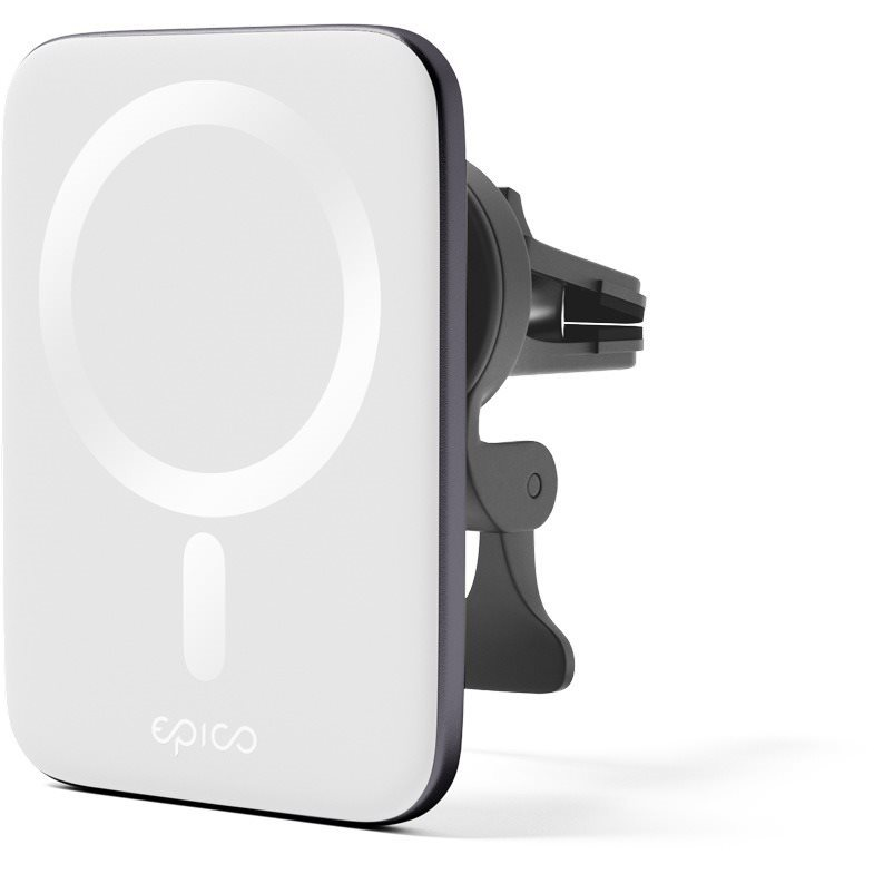 Epico Ultrathin Wireless Car Charger MagSafe compatible ezüst / fehér (9915101300218)