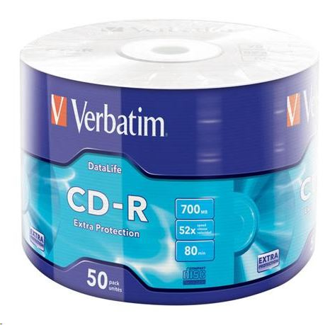 Verbatim CD-R Extra Protection 700 MB 50 броя