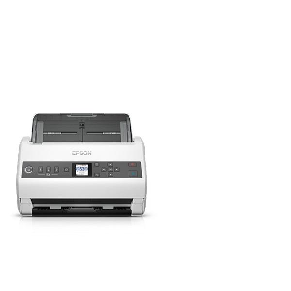 Epson DS-730N Skanner med papir-tilførsel 600 x 600 dpi A4 Sort, Grå