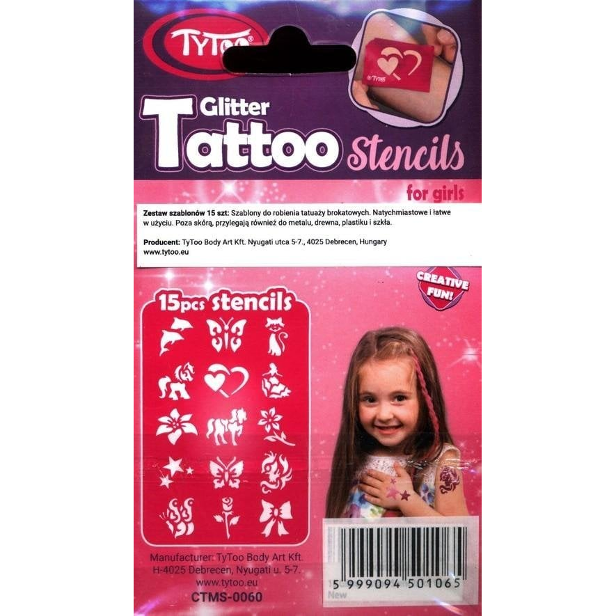 Sablon Szett - Lányoknak, 15 Darabos (013-01065)