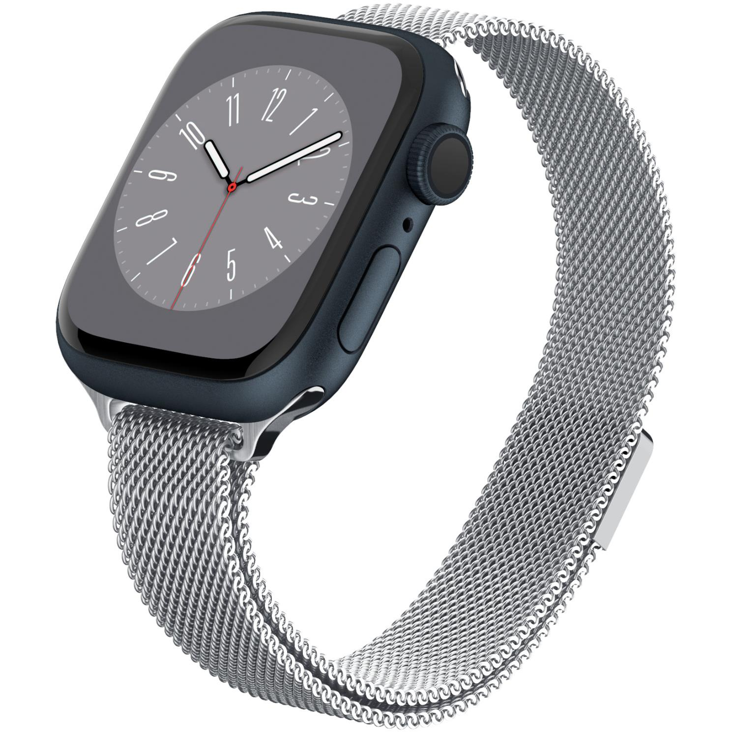 Spigen Metal Fit Silver Apple Watch 41mm/40mm/38mm (AMP06842)