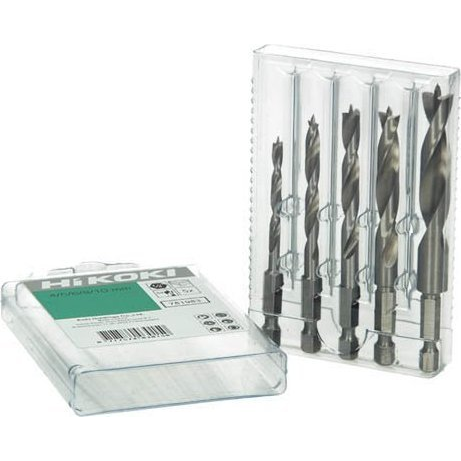 HiKOKI Fafúró szett spirál 1/4” 5 db ( )