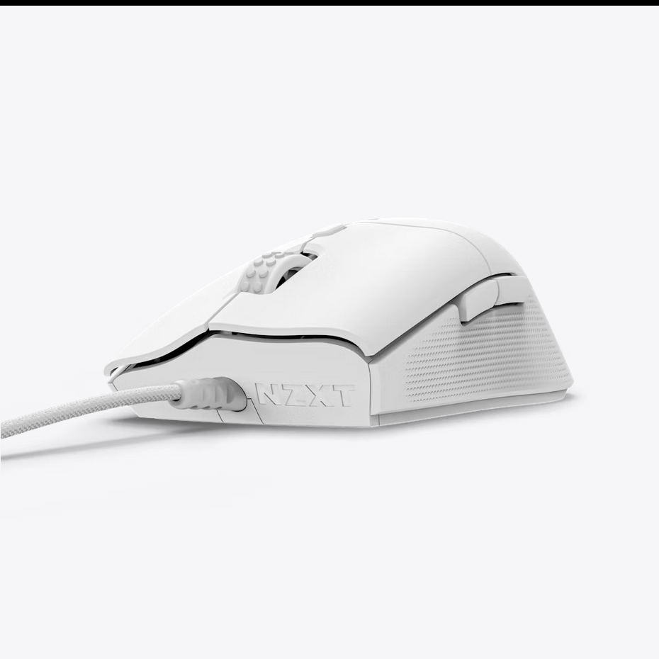 NZXT Lift 2 Ergo Vezetékes Gaming Egér 26000 DPI Fehér (MS-001NW-02)