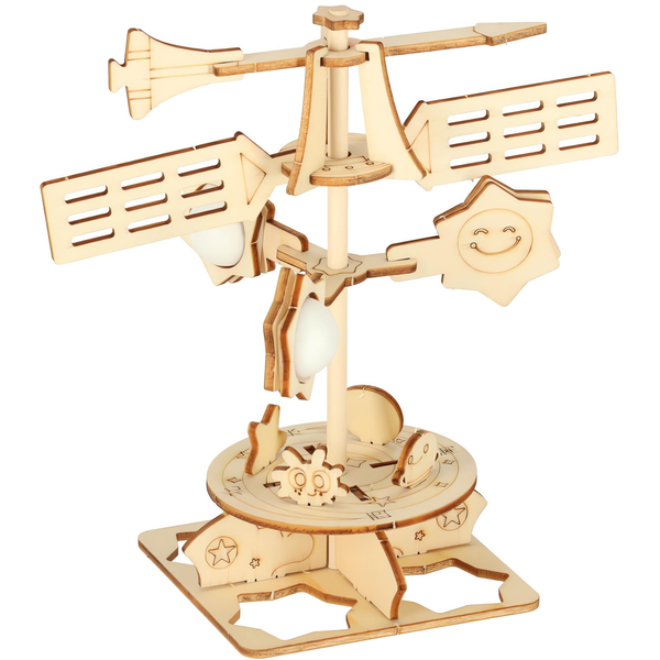 Kruzzel KX3588 Puzzle wooden puzzle 3D Sundial