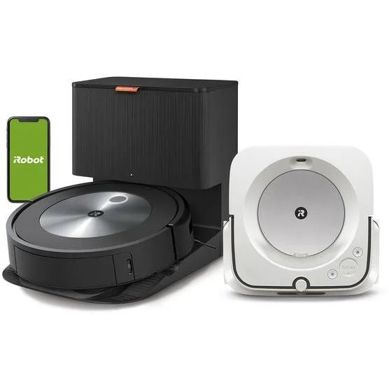 iRobot Roomba j7+ + Braava jet m6 (j755840BM6) (j755840BM6)
