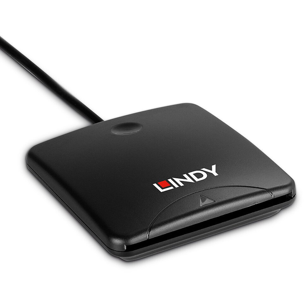 Lindy 43407 magnetisk kortlæser USB Sort