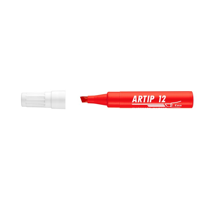 ICO Artip 12 1-4mm Alkoholmentes marker - Piros (9580002004)