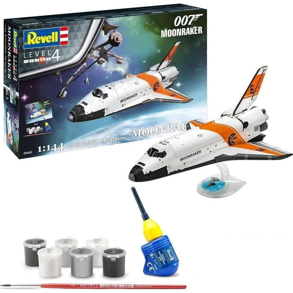 Revell 05665 Moonraker Space Shuttle (James Bond 007) Moonraker Teremjármű építőkészlet 1:144 (4009803056654)