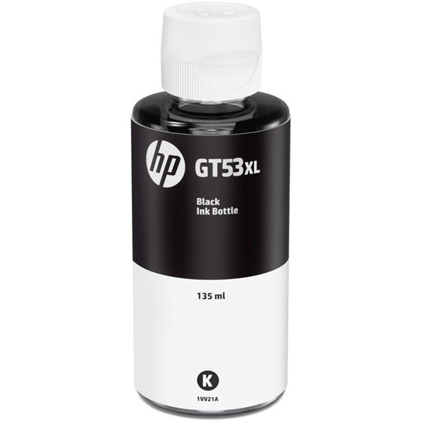 HP GT53XL 135-ml Black Original Ink Bottle atramentová náplň 1 kusov Originál Vysoký (XL) výnos (1VV21AE)