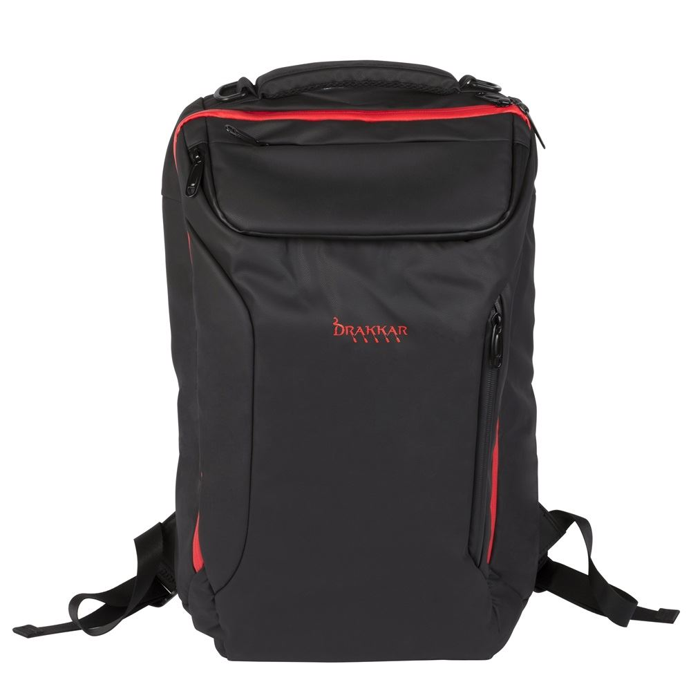 Konix Drakkar Ragnarr laptop hátizsák 17” fekete (KX-FFF-BPK-17) (KX-FFF-BPK-17)