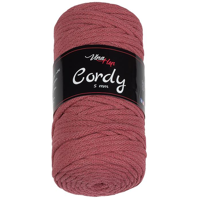 BELLATEX Cordy cca 100 m - 8423 sötét vintage rózsaszín (11792)