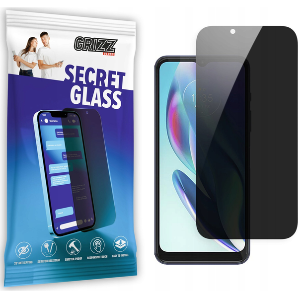  GrizzGlass Szkło prywatyzujące GrizzGlass SecretGlass Motorola Moto G60s