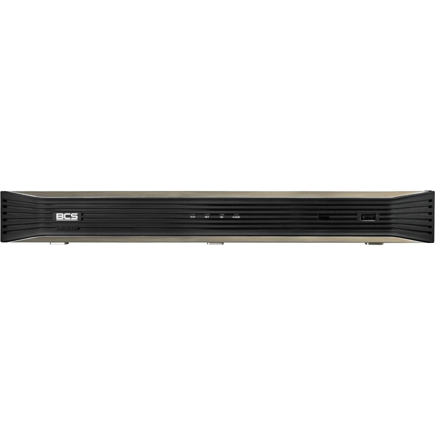 BCS BCS-P-NVR1602-A-4K(4) 16-csatornás 4K IP rögzítő, 2 merevlemez támogatással (BCS-P-NVR1602-A-4K(4))