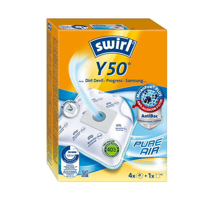 Swirl 191406  Y 50 AirSpace porzsák (4db/csomag) (191406)