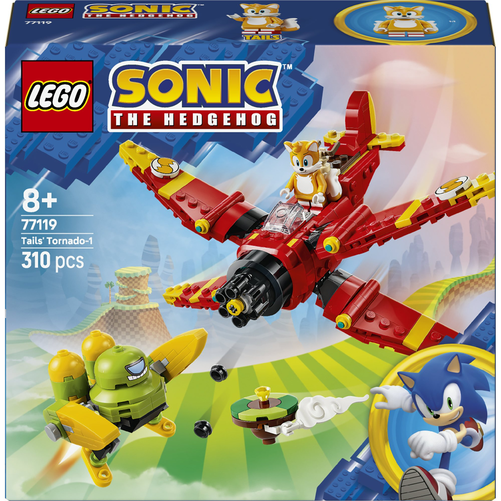 LEGO Sonic the Hedgehog 77119 Chvostov Tornádo-1