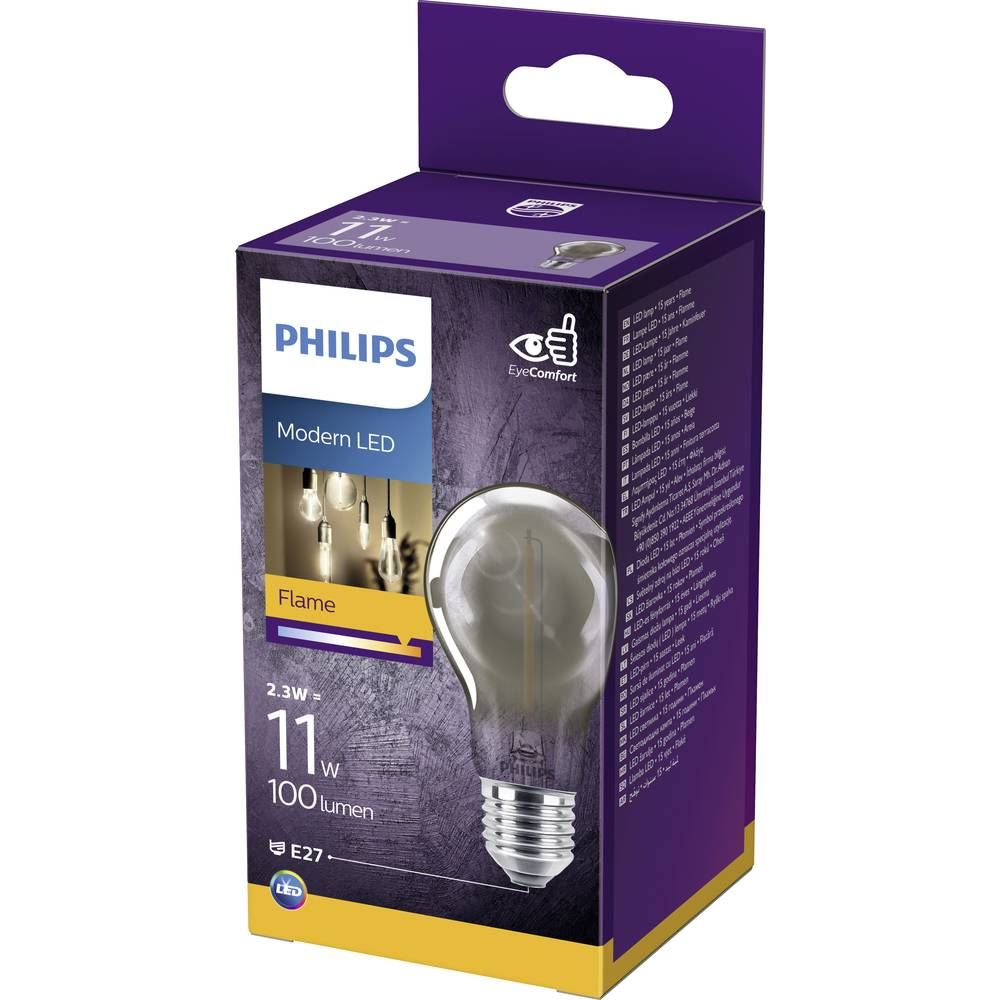 Philips E27 2.3 W LED fényforrás meleg fehér (75963600) (phi75963600)