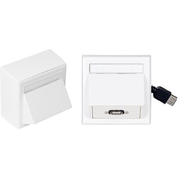 Vivolink WI231275 stikkontakt USB A Hvid