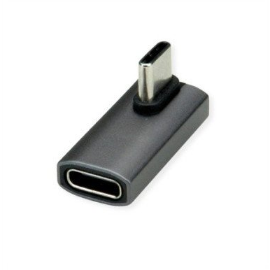 ROLINE Adaptér / Prevodník USB4 Gen 3x2 AL otočný o 90° typ C M/F