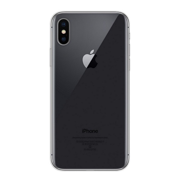 4-OK szilikon telefonvédő (ultravékony) ÁTLÁTSZÓ [Apple iPhone XS Max 6.5] (USIXPT)