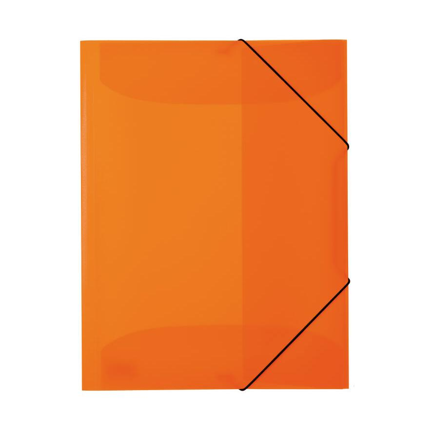 Herma 19697 A3 PP Gumis mappa 3 darab - Neon narancssárga (19697)