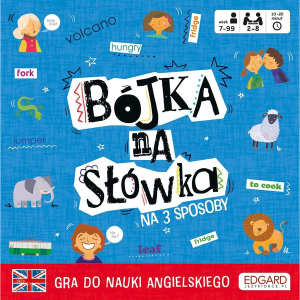  Edgard Gra - Bójka na słówka. Gra do nauki ang.