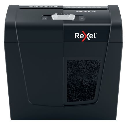 Rexel Secure X6 konfetti iratmegsemmisítő 6 lap (2020122EU)