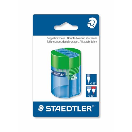 Staedtler kétlyukú hegyező - Vegyes színek (512 006 BK)