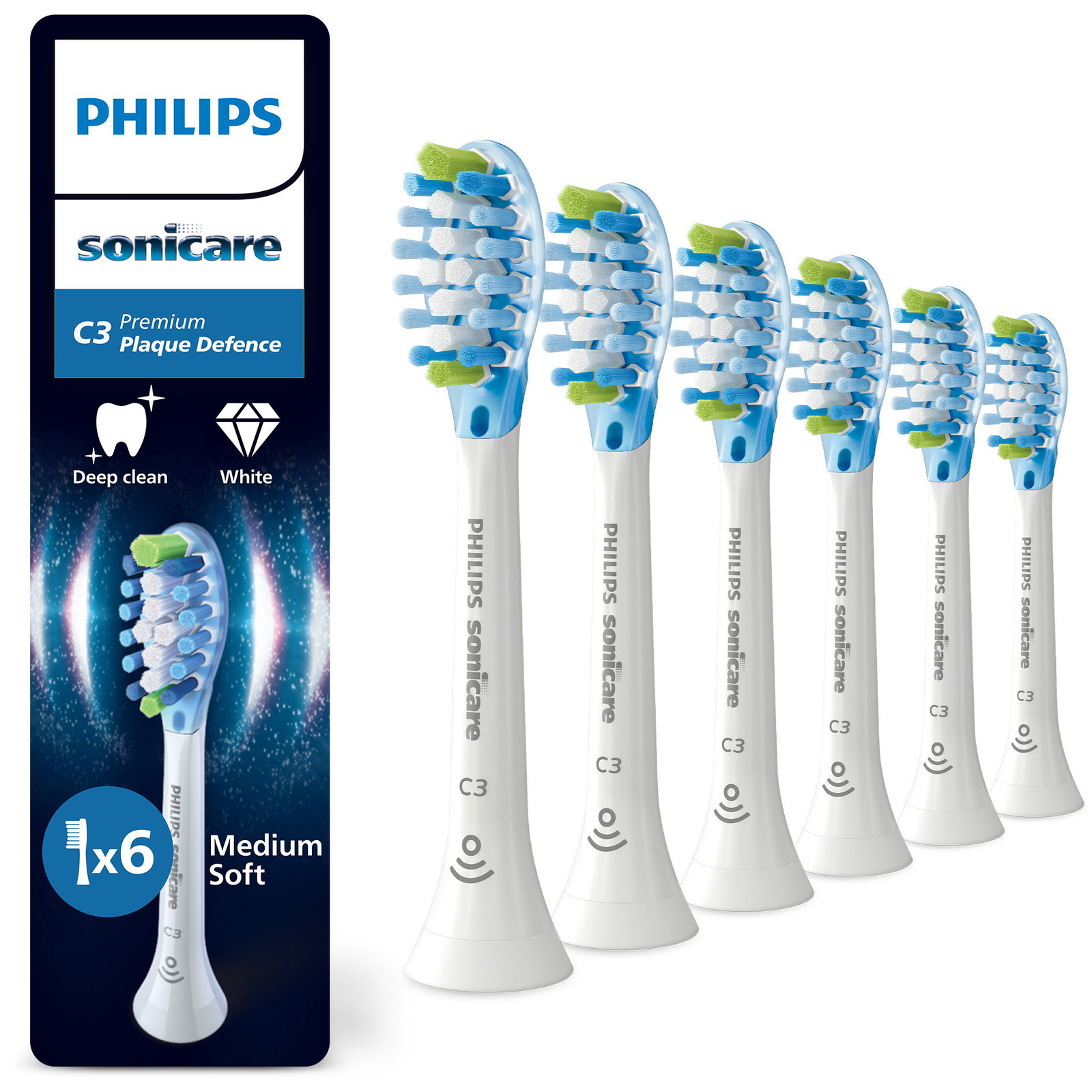 Philips Sonicare Premium Plaque Defence HX9046/87, 6 db (HX9046/87)