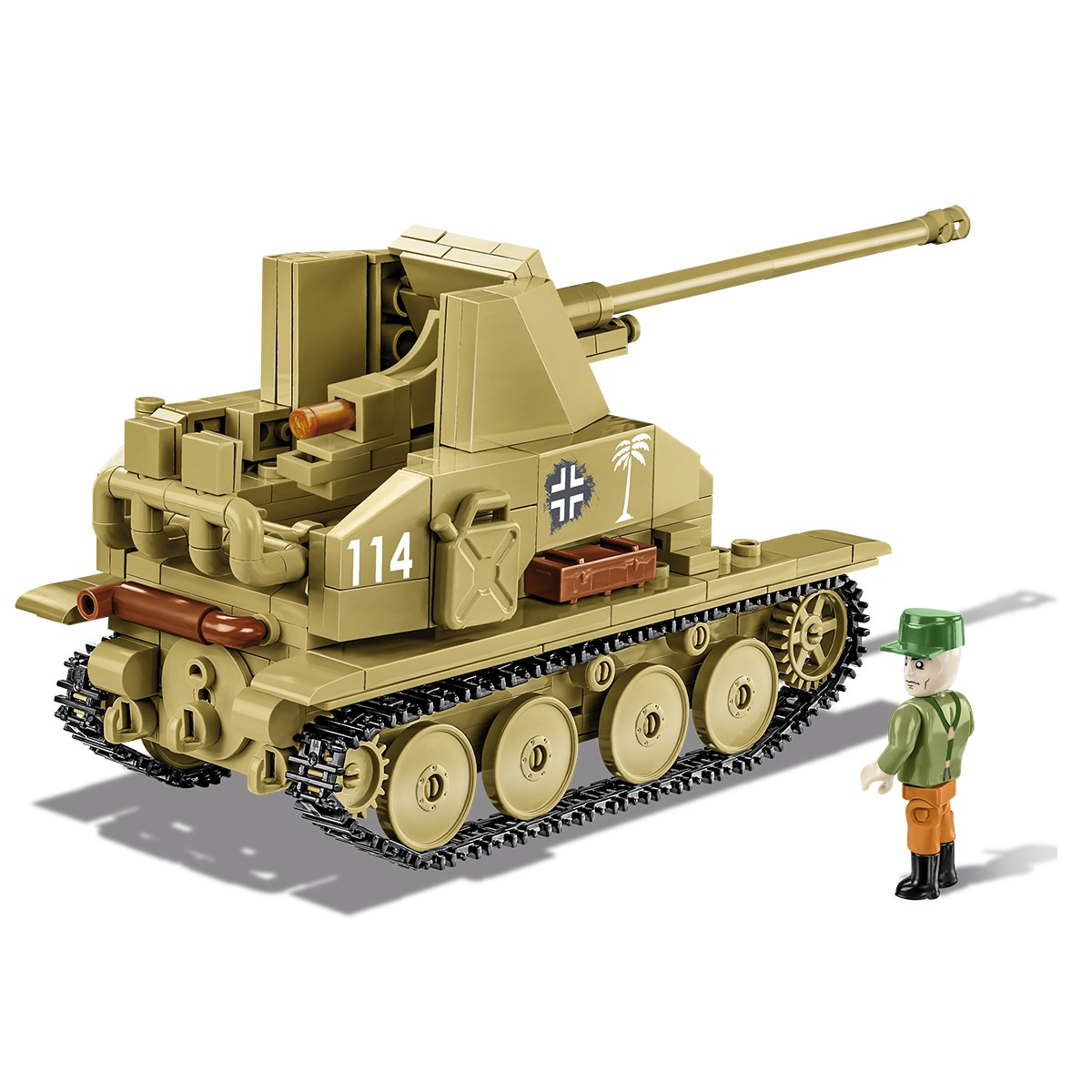 Cobi Marder III Sd.Kfz.139 páncélvadász jármű 420 darabos építő készlet (3050)