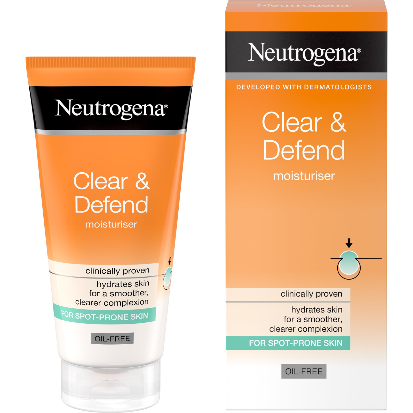 NEUTROGENA Visibly Clear Spot Proofing Oil Free Moisturiser 50 ml (3574661332581)
