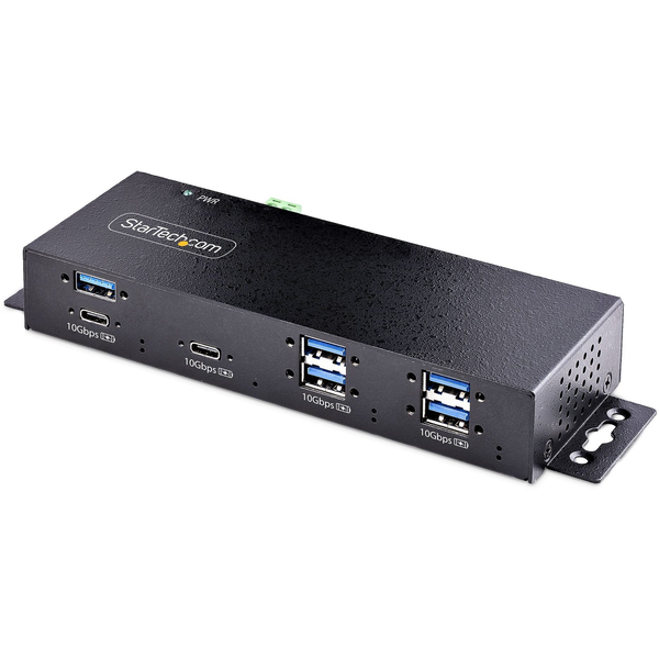StarTech.com HB31C5A2CME interface hub USB 3.2 Gen 2 (3.1 Gen 2) Type-C 10000 Mbit/s Sort